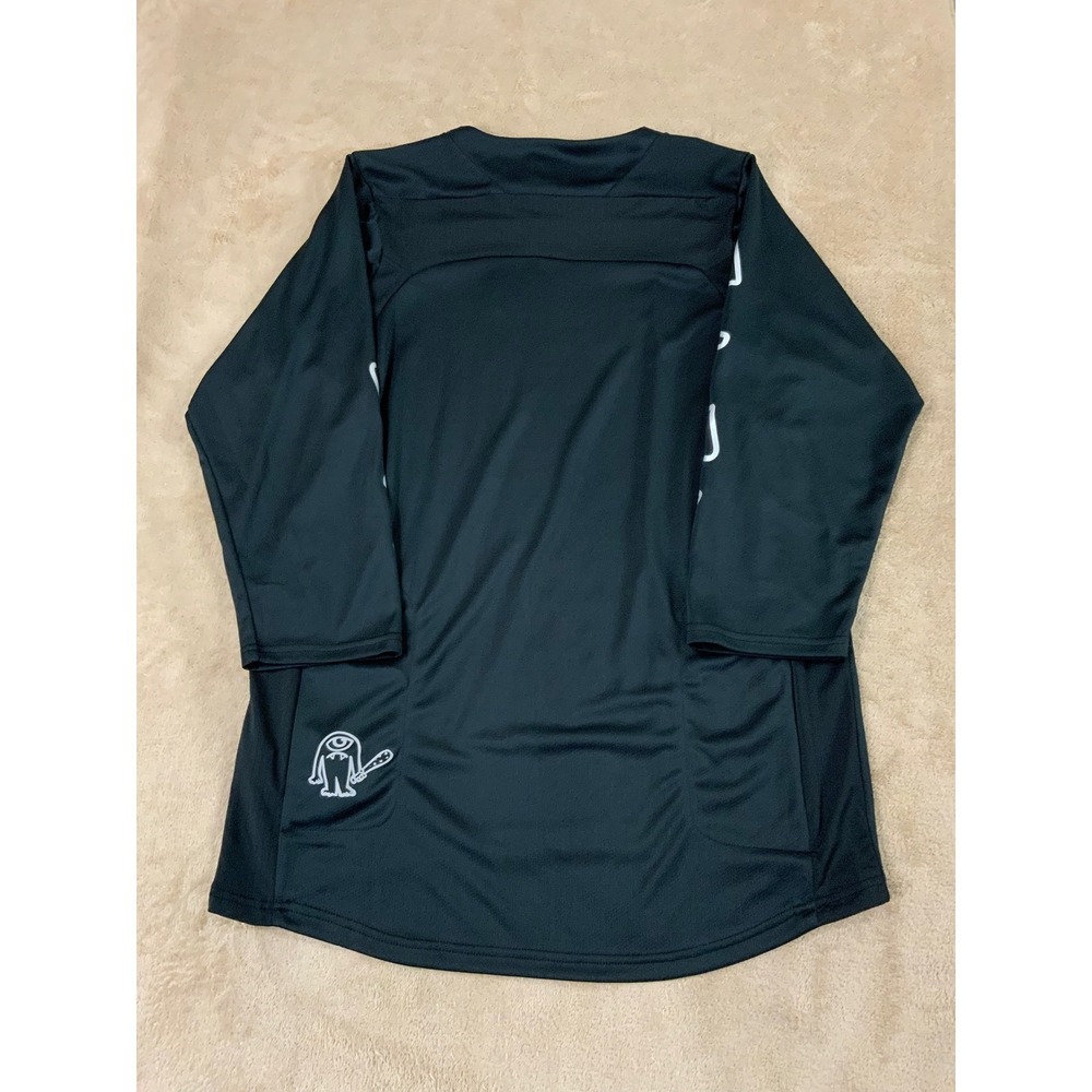 Troy Lee Designs Rukus 3/4 Shirt Mens size large Black Long Sleeve EUC - Picture 2 of 8